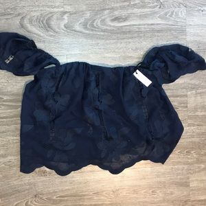 Off the shoulder top